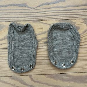 Wool Siskin Onesie Extenders from MamaOwl